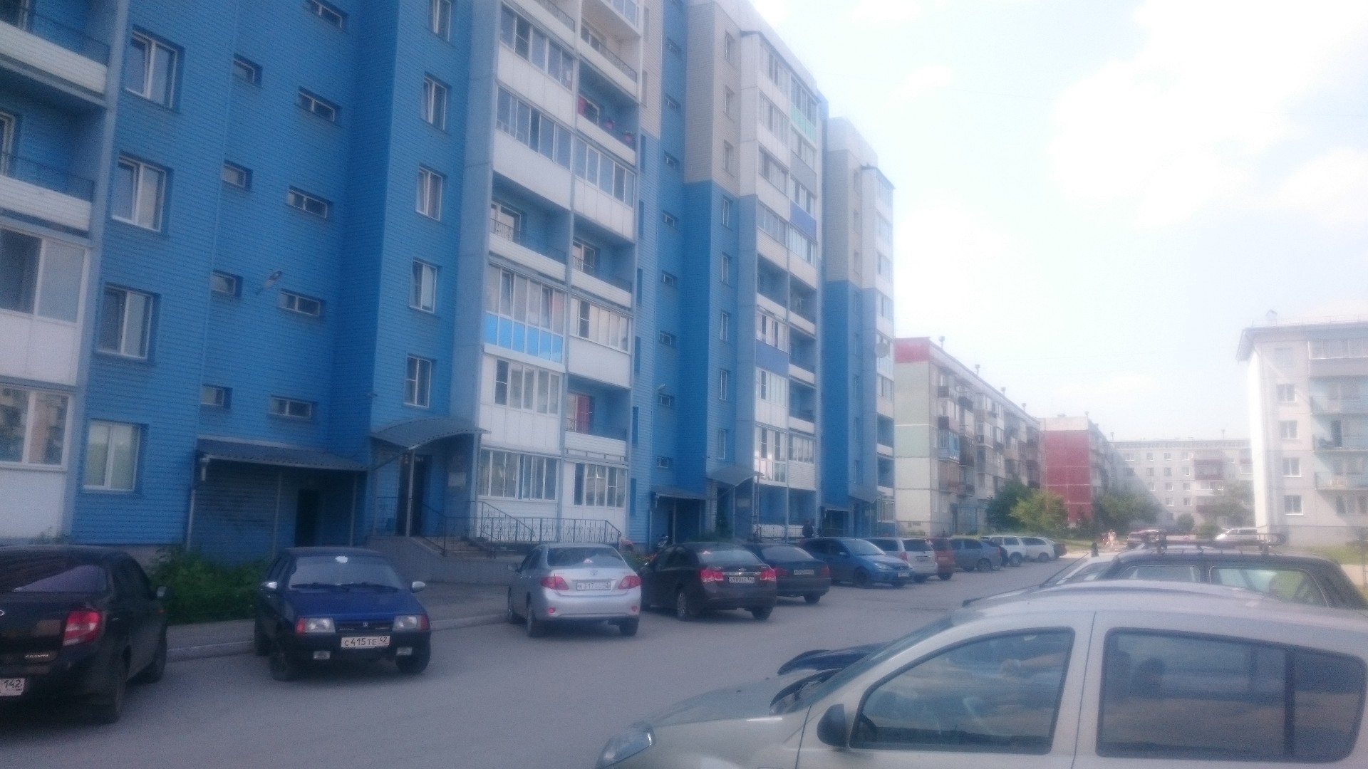 обл. Кемеровская, г. Белово, мкр. 3-й, д. 72 - фасад здания