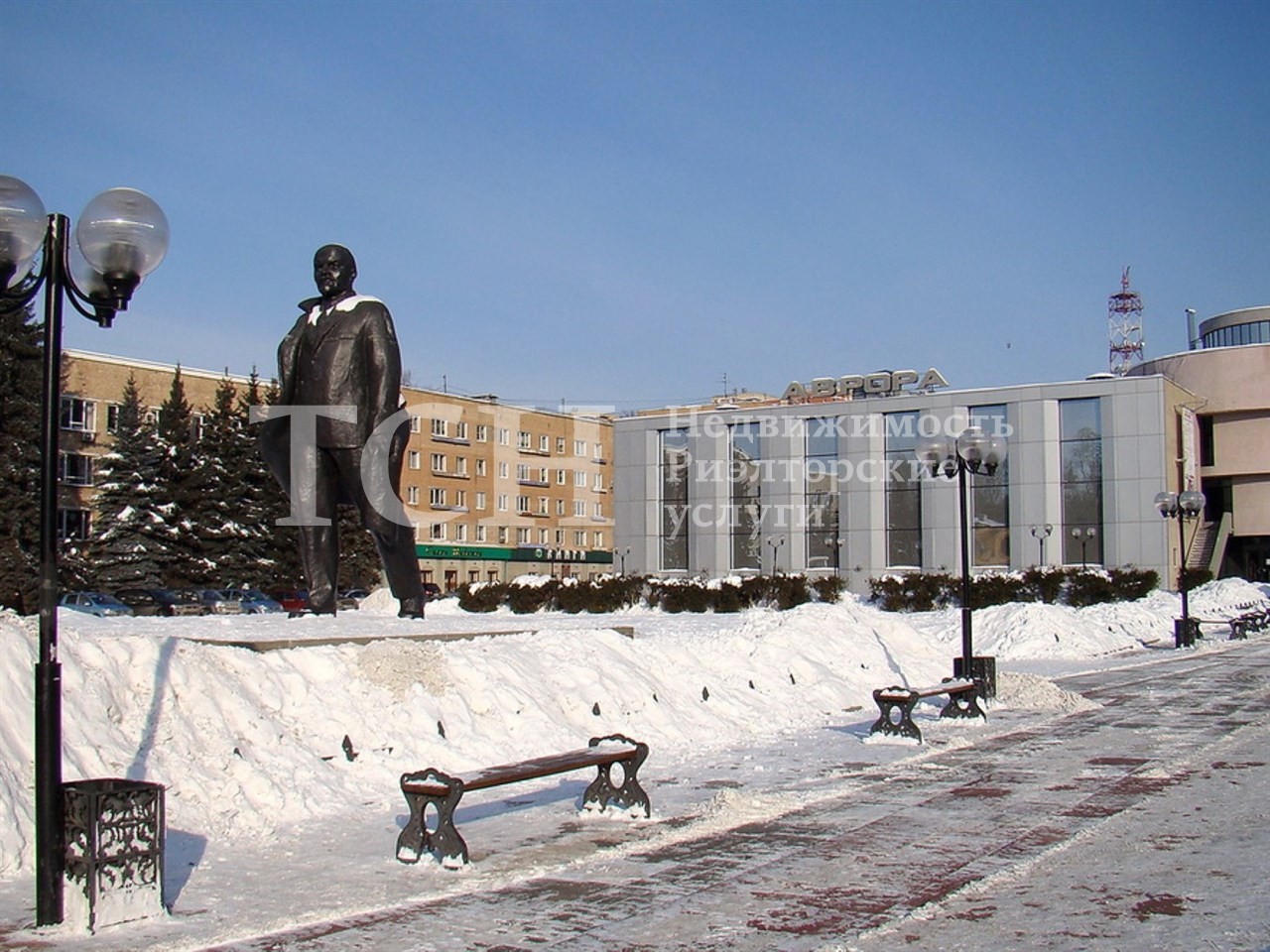 Площадь Ленина Щелково Московской области